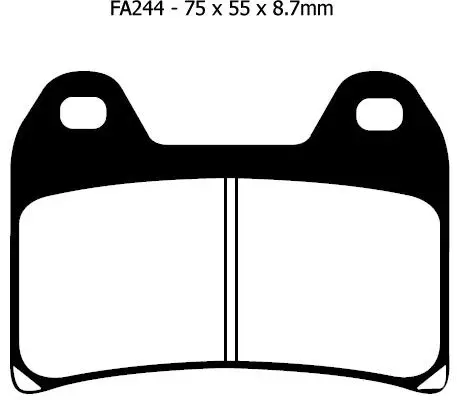 Ebc Fa244Hh 2012-2020 KTM 690 Duke Uyumlu Ön Fren Balatası Sinterli Balata Ebc Fa244Hh 2012-2020 KTM 690 Duke Uyumlu Ön Fren Balatası Sinterli Balata