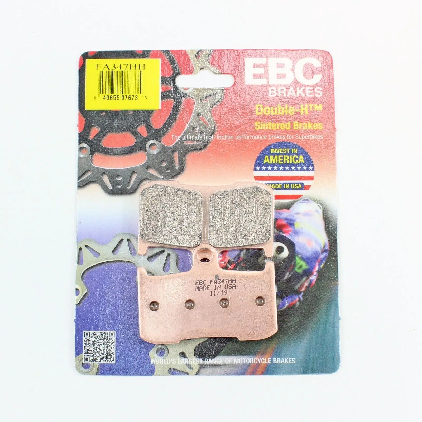 Ebc Fa347Hh 2023-2024 Suzuki GSX 8R Uyumlu Arka Fren Balatası Sinterli Balata Ebc Fa347Hh 2023-2024 Suzuki GSX 8R Uyumlu Arka Fren Balatası Sinterli Balata