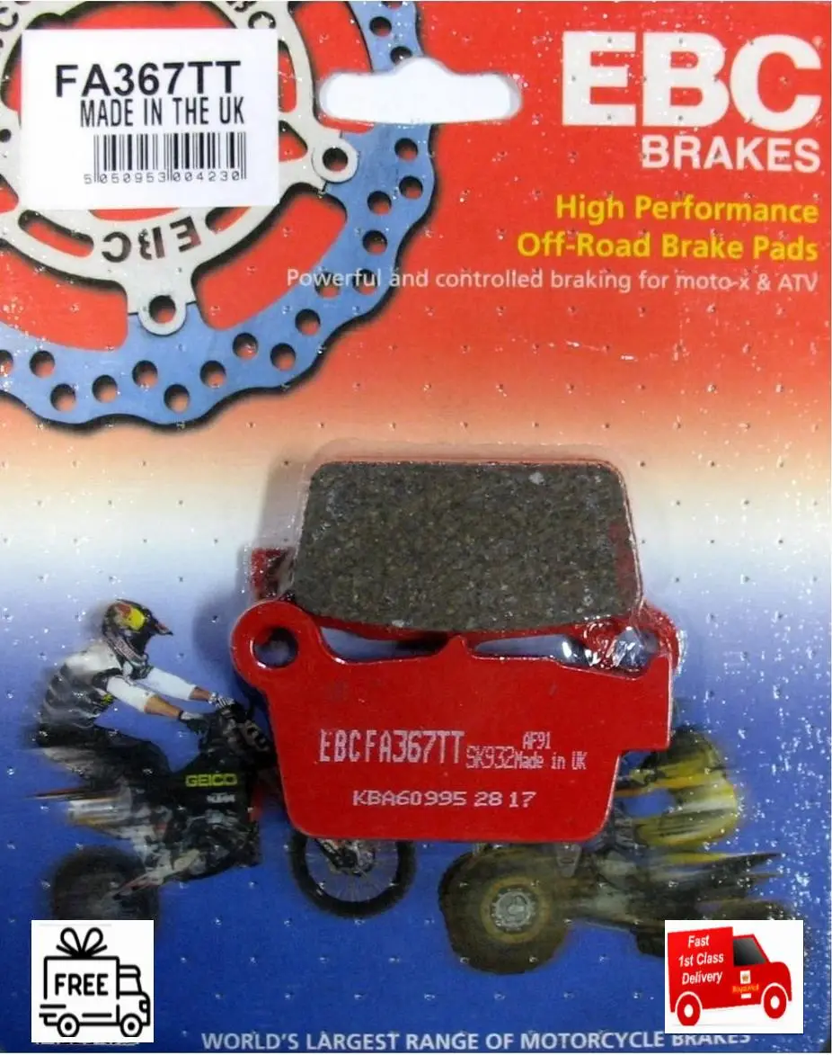 Ebc Fa367Tt 2021-2023 Kawasaki KX 250 X Uyumlu Arka Fren Balatası Karbon Balata Ebc Fa367Tt 2021-2023 Kawasaki KX 250 X Uyumlu Arka Fren Balatası Karbon Balata