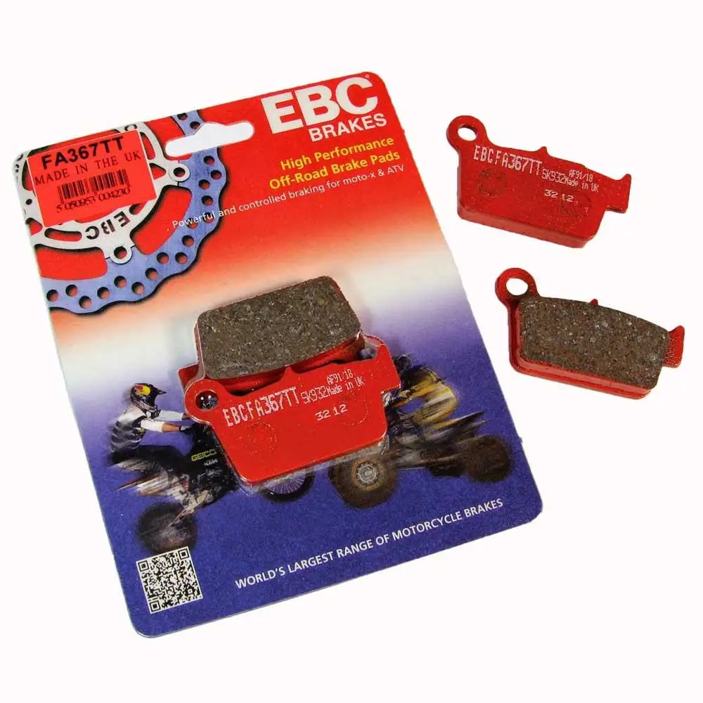 Ebc Fa367Tt 2009-2018 Kawasaki KLX 450 R Uyumlu Arka Fren Balatası Karbon Balata Ebc Fa367Tt 2009-2018 Kawasaki KLX 450 R Uyumlu Arka Fren Balatası Karbon Balata