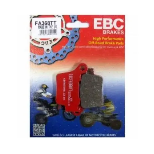 Ebc Fa368Tt 2007-2023 KTM 450 SXF Uyumlu Arka Fren Balatası Karbon Balata Ebc Fa368Tt 2007-2023 KTM 450 SXF Uyumlu Arka Fren Balatası Karbon Balata
