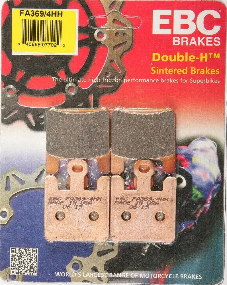 Ebc Fa369/4Hh 2003-2006 Kawasaki Ninja ZX-6R (ZX600) Uyumlu Ön Fren Balatası Sinterli Balata Ebc Fa369/4Hh 2003-2006 Kawasaki Ninja ZX-6R (ZX600) Uyumlu Ön Fren Balatası Sinterli Balata