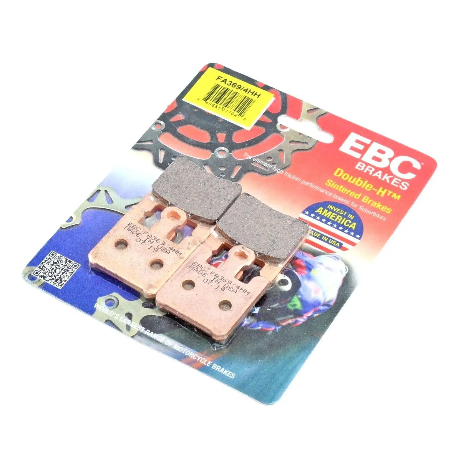 Ebc Fa369/4Hh 2003-2006 Kawasaki Ninja ZX-6R (ZX600) Uyumlu Ön Fren Balatası Sinterli Balata Ebc Fa369/4Hh 2003-2006 Kawasaki Ninja ZX-6R (ZX600) Uyumlu Ön Fren Balatası Sinterli Balata