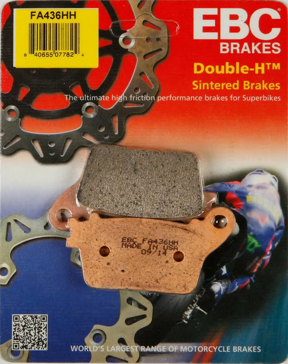 Ebc Fa436Hh 2011-2021 Suzuki GSX-R 600 Srad Uyumlu Arka Fren Balatası Sinterli Balata Ebc Fa436Hh 2011-2021 Suzuki GSX-R 600 Srad Uyumlu Arka Fren Balatası Sinterli Balata