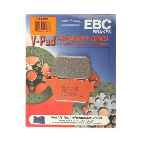 Ebc Fa436V 2007-2013 Honda CB 600 F Hornet Uyumlu Arka Fren Balatası Yarı Sinterli Balata Ebc Fa436V 2007-2013 Honda CB 600 F Hornet Uyumlu Arka Fren Balatası Yarı Sinterli Balata
