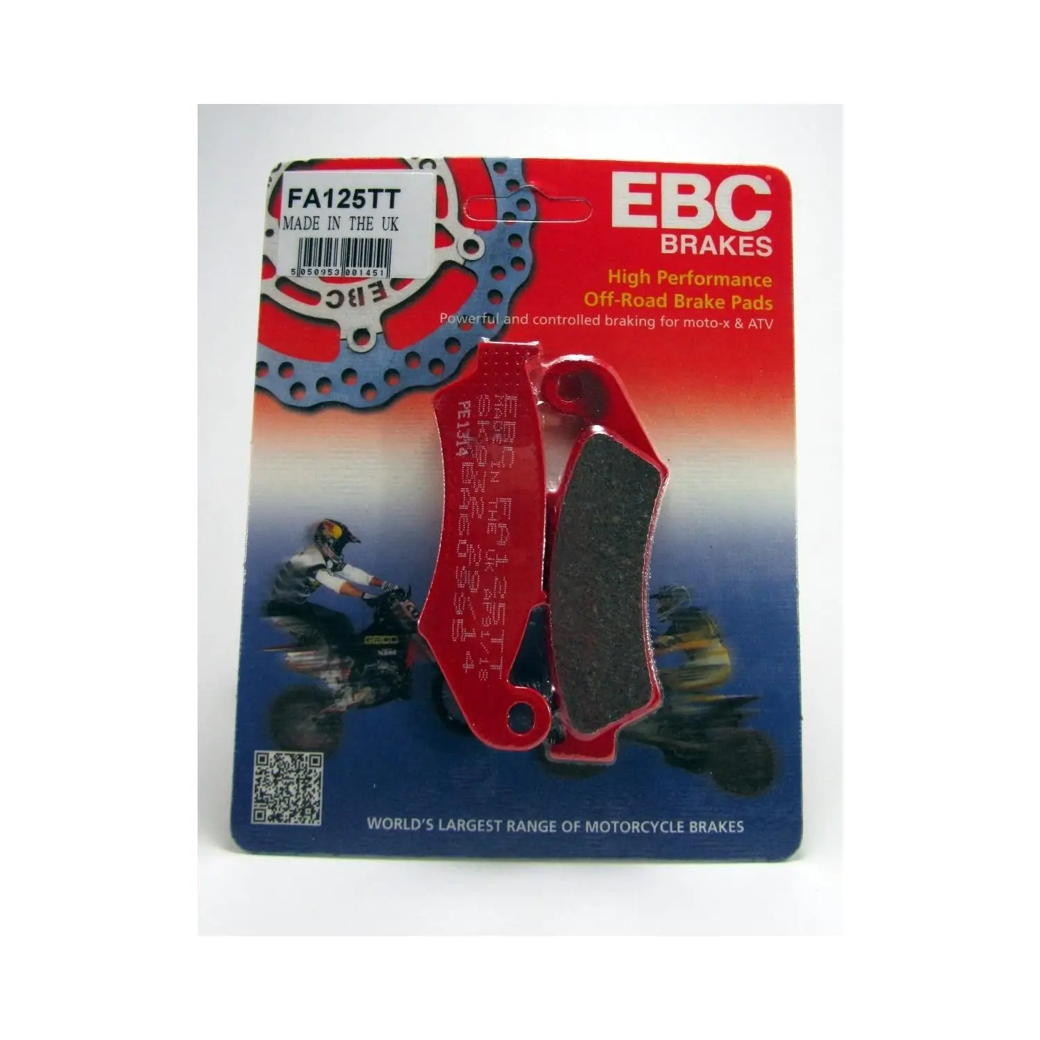 Ebc Fa125Tt 1990-1993 Honda NX 250 Uyumlu Ön Fren Balatası Karbon Balata Ebc Fa125Tt 1990-1993 Honda NX 250 Uyumlu Ön Fren Balatası Karbon Balata