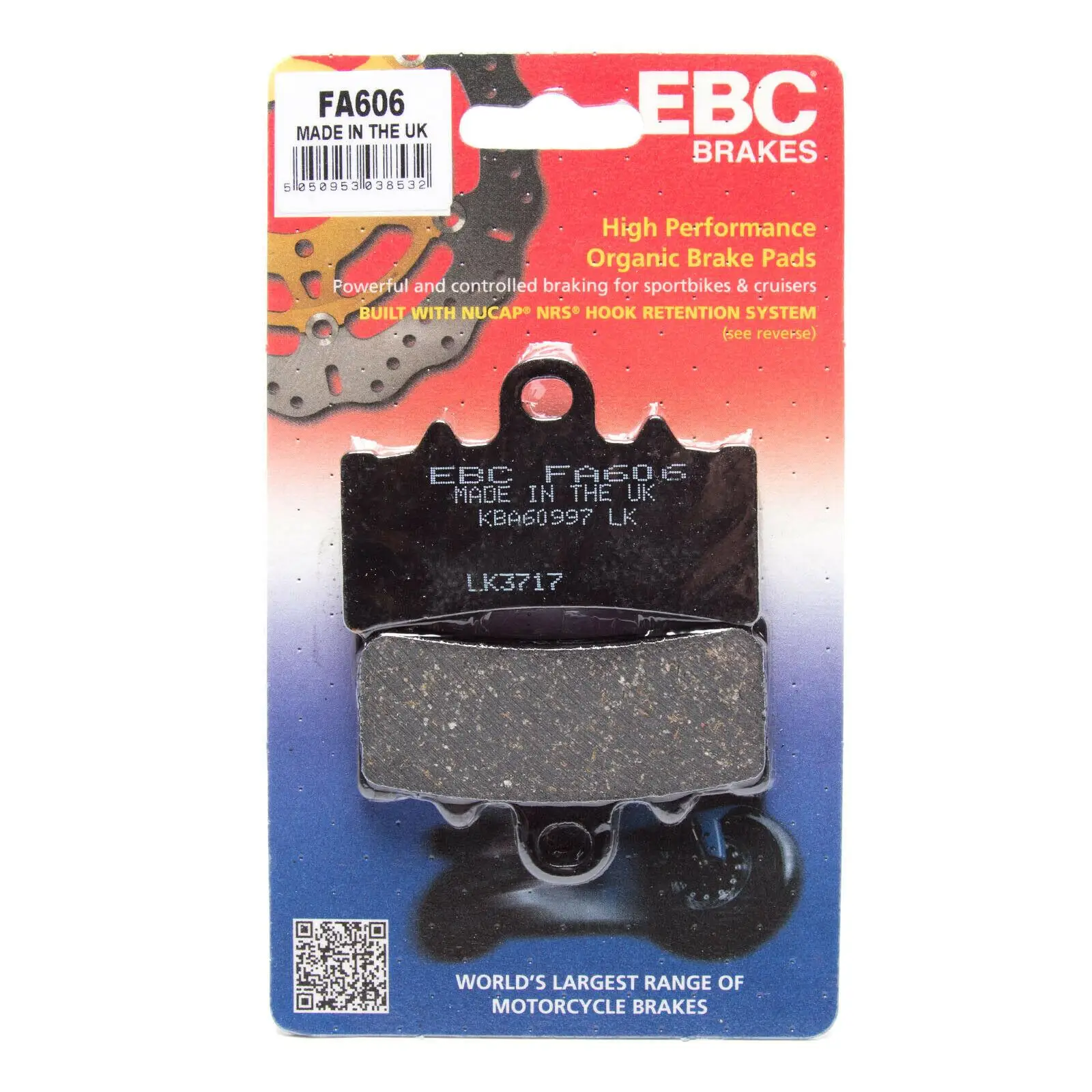 Ebc Fa606 2021-2022 Husqvarna Svartpilen 125 Uyumlu Ön Fren Balatası Organik Balata Ebc Fa606 2021-2022 Husqvarna Svartpilen 125 Uyumlu Ön Fren Balatası Organik Balata