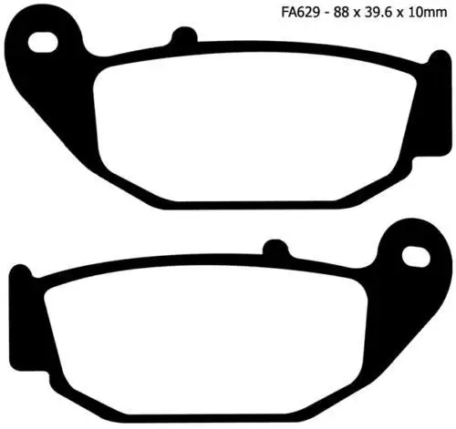 Ebc Fa629 2017-2024 Suzuki GSX-R 125 Uyumlu Arka Fren Balatası Organik Balata Ebc Fa629 2017-2024 Suzuki GSX-R 125 Uyumlu Arka Fren Balatası Organik Balata