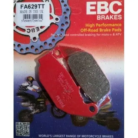 Ebc Fa629Tt 2017-2021 Honda CRF 250 Rally Uyumlu Arka Fren Balatası Karbon Balata Ebc Fa629Tt 2017-2021 Honda CRF 250 Rally Uyumlu Arka Fren Balatası Karbon Balata
