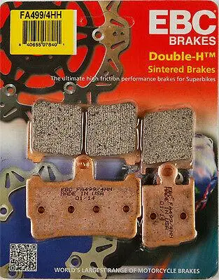 Ebc Fa499/4Hh 2010-2016 Honda VFR 1200 F Uyumlu Ön Fren Balatası Sinterli Balata Ebc Fa499/4Hh 2010-2016 Honda VFR 1200 F Uyumlu Ön Fren Balatası Sinterli Balata