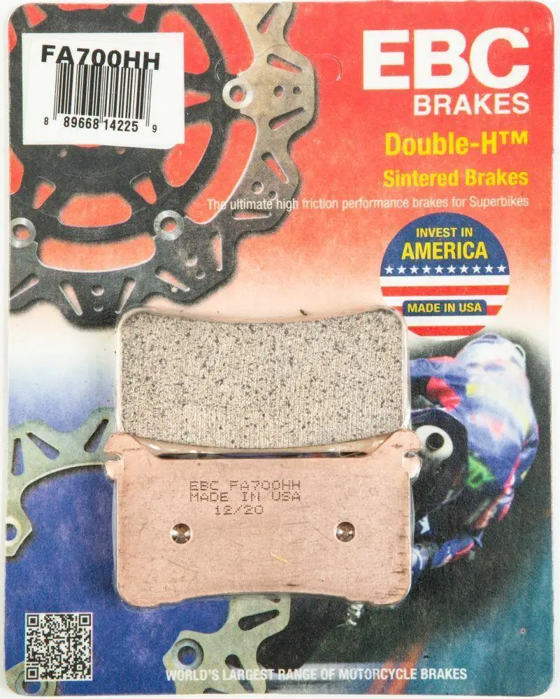 Ebc Fa700Hh 2017-2020 Honda CBR 1000 RR Uyumlu Ön Fren Balatası Sinterli Balata Ebc Fa700Hh 2017-2020 Honda CBR 1000 RR Uyumlu Ön Fren Balatası Sinterli Balata