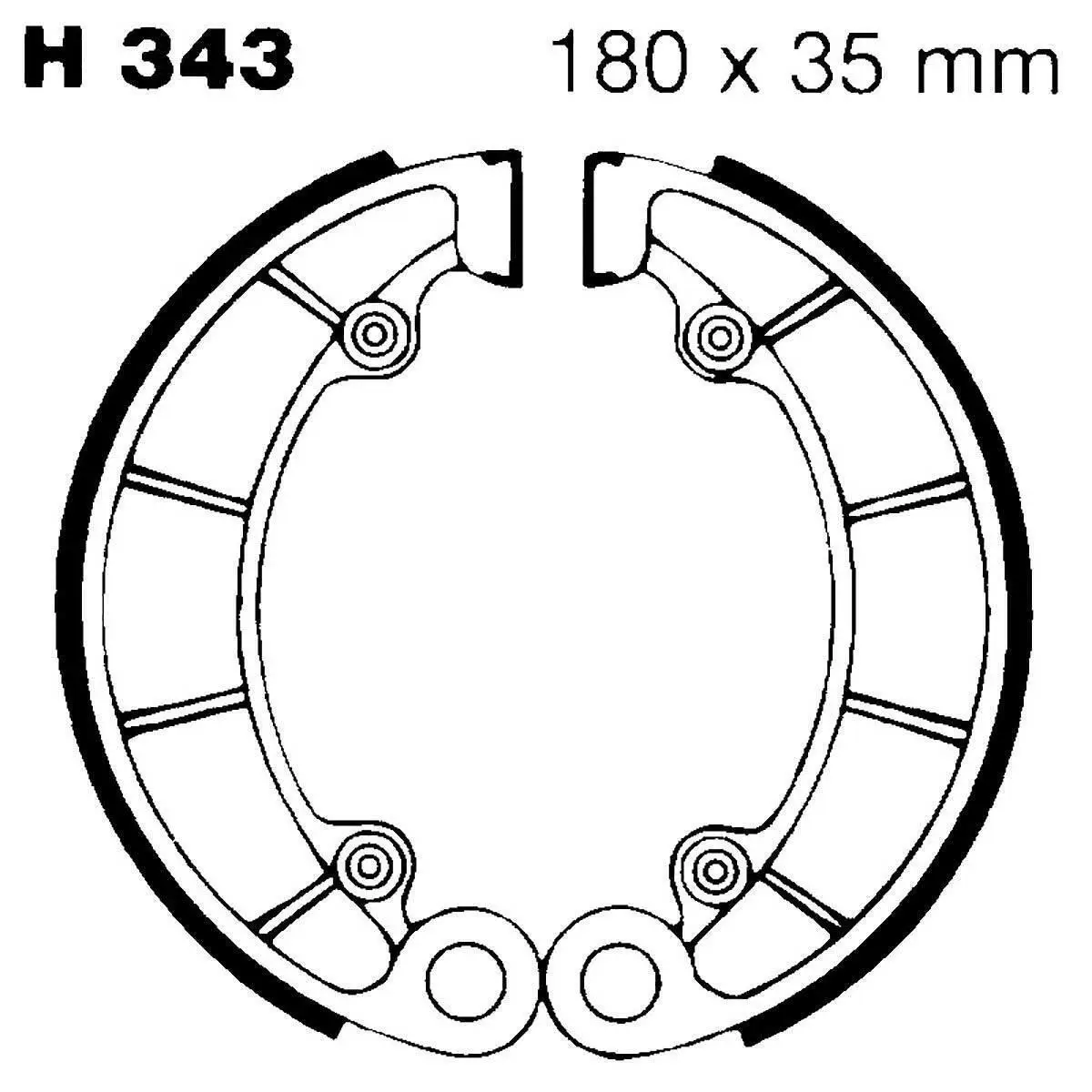 Ebc H343 1997-2009 Honda VT 750 C Shadow Uyumlu Arka Fren Balatası Yaylı Kampana Set Ebc H343 1997-2009 Honda VT 750 C Shadow Uyumlu Arka Fren Balatası Yaylı Kampana Set