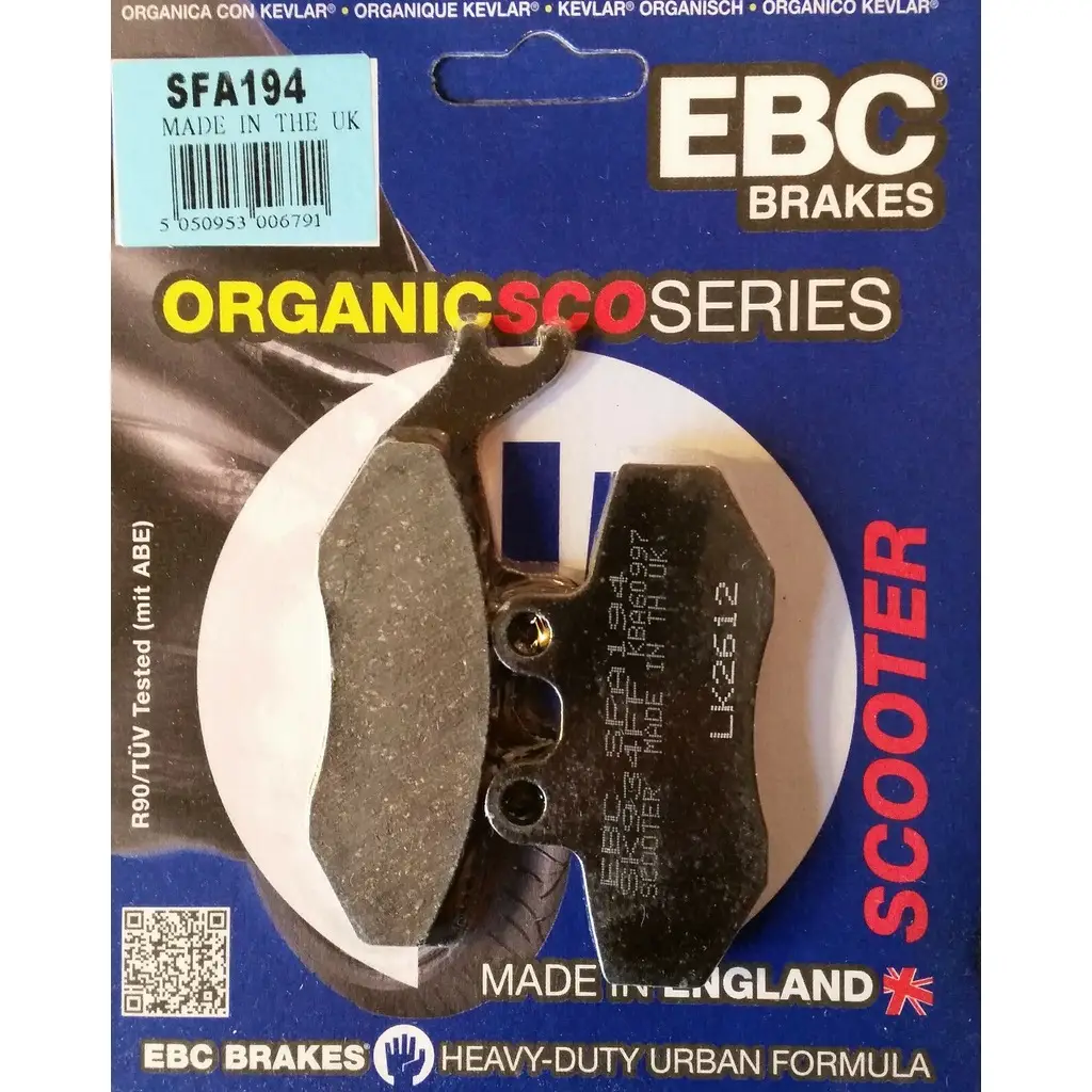 Ebc Peugeot Geopolis 250 Ön Fren Balatası SFA194 (AJP KALİPER) Ebc Peugeot Geopolis 250 Ön Fren Balatası SFA194 (AJP KALİPER)