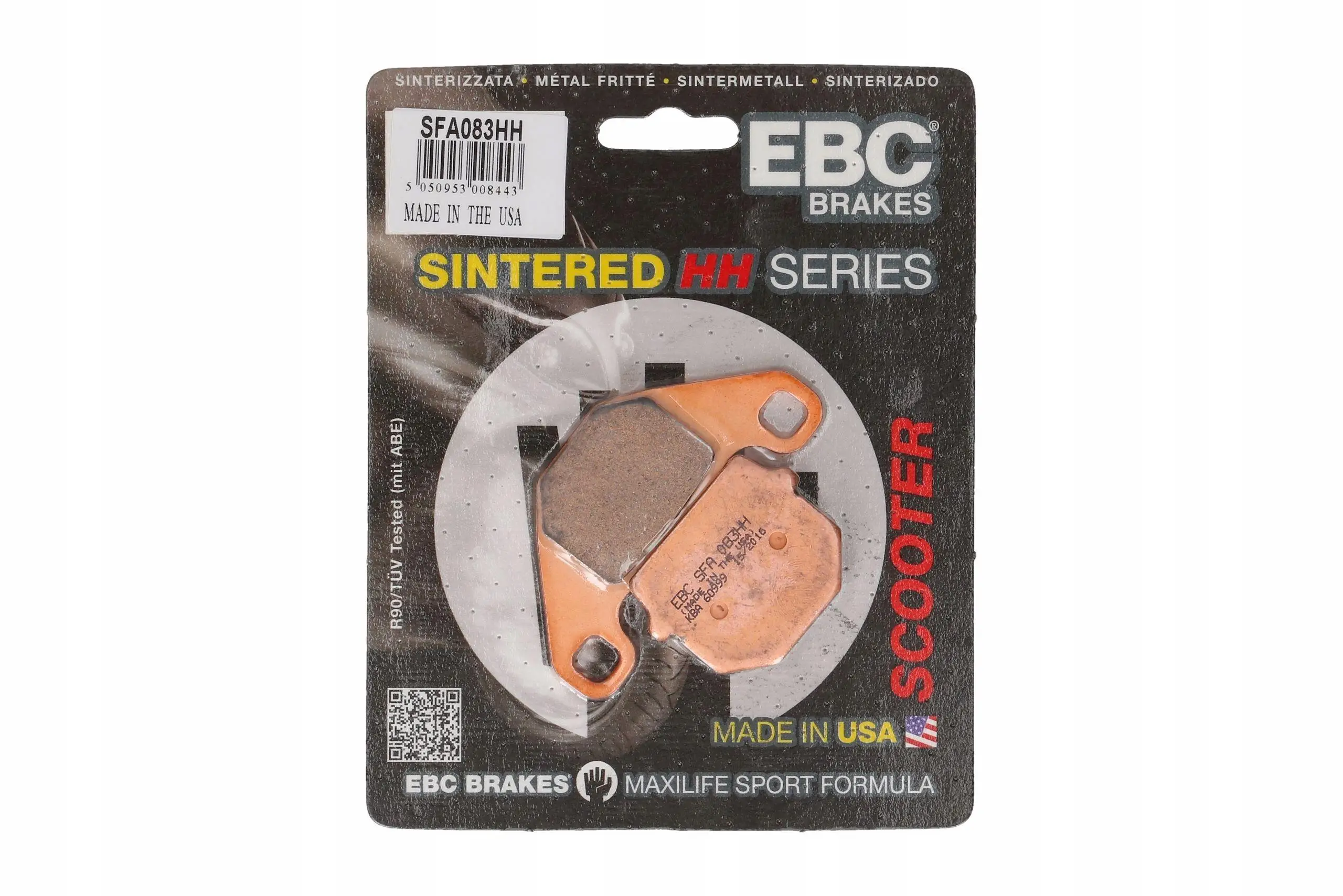 Ebc Sfa083/2hh 2010-2022 Peugeot Kisbee 50 Uyumlu Ön Fren Balatası Sinterli Balata Ebc Sfa083/2hh 2010-2022 Peugeot Kisbee 50 Uyumlu Ön Fren Balatası Sinterli Balata