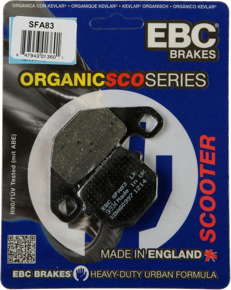 Ebc Sfa083 2005-2021 Piaggio NRG Power 50 Uyumlu Arka Fren Balatası Organik Balata Ebc Sfa083 2005-2021 Piaggio NRG Power 50 Uyumlu Arka Fren Balatası Organik Balata