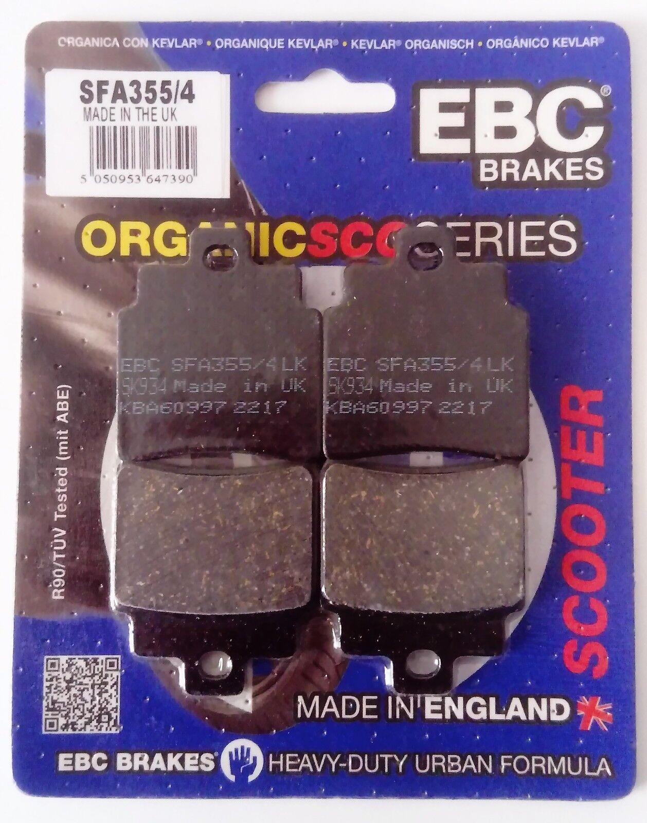 Ebc Sfa355/4 2001-2009 Kymco Grand Dink 250 Uyumlu Ön Fren Balatası Organik Balata Ebc Sfa355/4 2001-2009 Kymco Grand Dink 250 Uyumlu Ön Fren Balatası Organik Balata