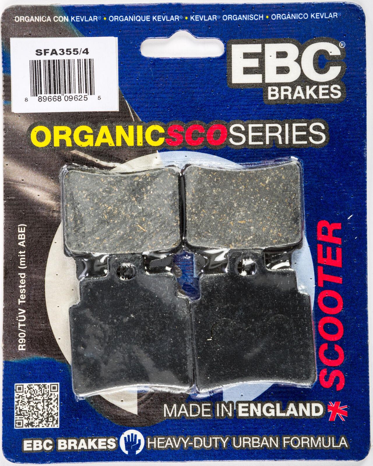 Ebc Sfa355/4 2001-2009 Kymco Grand Dink 250 Uyumlu Ön Fren Balatası Organik Balata Ebc Sfa355/4 2001-2009 Kymco Grand Dink 250 Uyumlu Ön Fren Balatası Organik Balata
