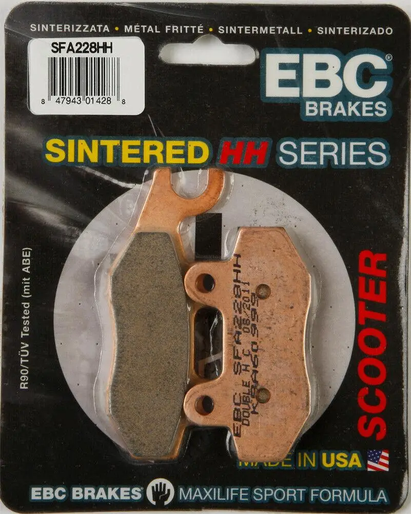 Ebc Sfa228Hh 2011-2015 Peugeot Citystar 125 Uyumlu Ön Fren Balatası Sinterli Balata Ebc Sfa228Hh 2011-2015 Peugeot Citystar 125 Uyumlu Ön Fren Balatası Sinterli Balata