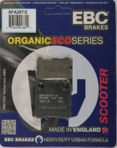 Ebc Sfa257/2 2011-2016 Honda SW T600 Uyumlu El Freni Balatası Organik Balata Ebc Sfa257/2 2011-2016 Honda SW T600 Uyumlu El Freni Balatası Organik Balata