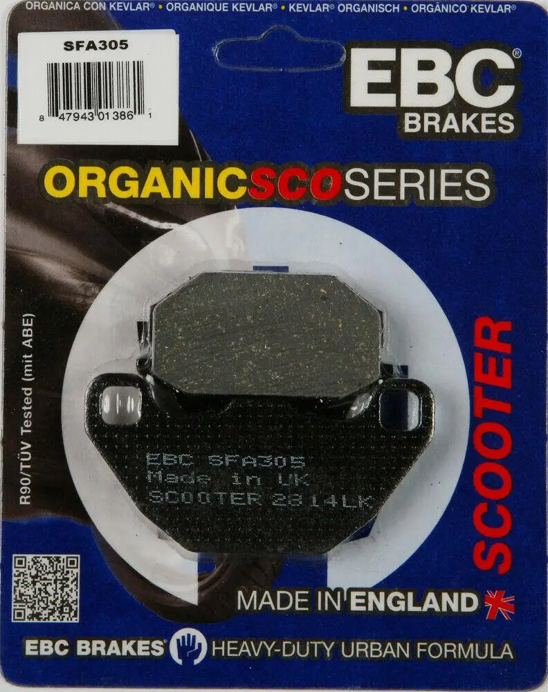 Ebc Sfa305 2008-2015 Kymco Super 8 125 Uyumlu Ön Fren Balatası Organik Balata Ebc Sfa305 2008-2015 Kymco Super 8 125 Uyumlu Ön Fren Balatası Organik Balata
