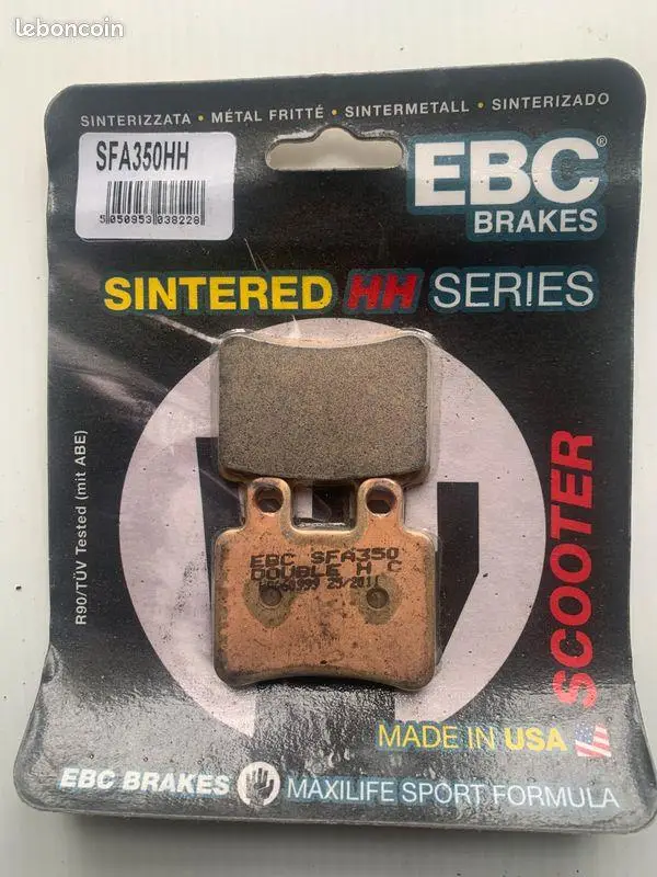 Ebc Sfa350hh 2007-2012 Peugeot Satelis 250 Uyumlu Arka Fren Balatası (AJP Kaliper) Sinterli Balata Ebc Sfa350hh 2007-2012 Peugeot Satelis 250 Uyumlu Arka Fren Balatası (AJP Kaliper) Sinterli Balata