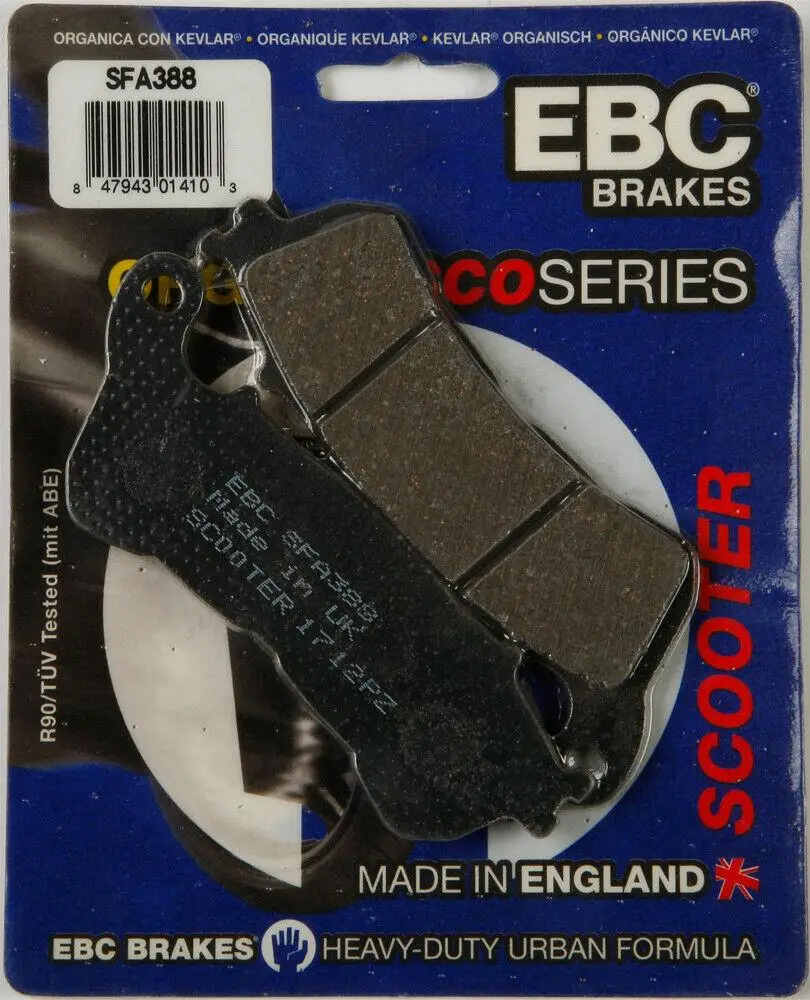 Ebc Sfa388 2007-2014 Honda SH 300 Uyumlu Ön Fren Balatası Organik Balata Ebc Sfa388 2007-2014 Honda SH 300 Uyumlu Ön Fren Balatası Organik Balata