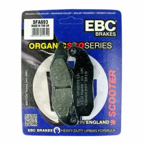 Ebc Sfa693 2016-2021 Piaggio Medley S 150 Uyumlu Ön Fren Balatası Organik Balata Ebc Sfa693 2016-2021 Piaggio Medley S 150 Uyumlu Ön Fren Balatası Organik Balata