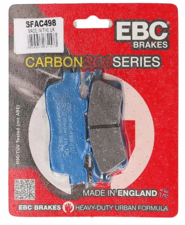 Ebc Sfac498 2014-2020 Kawasaki J 300 Uyumlu Arka Fren Balatası Karbon Balata Ebc Sfac498 2014-2020 Kawasaki J 300 Uyumlu Arka Fren Balatası Karbon Balata
