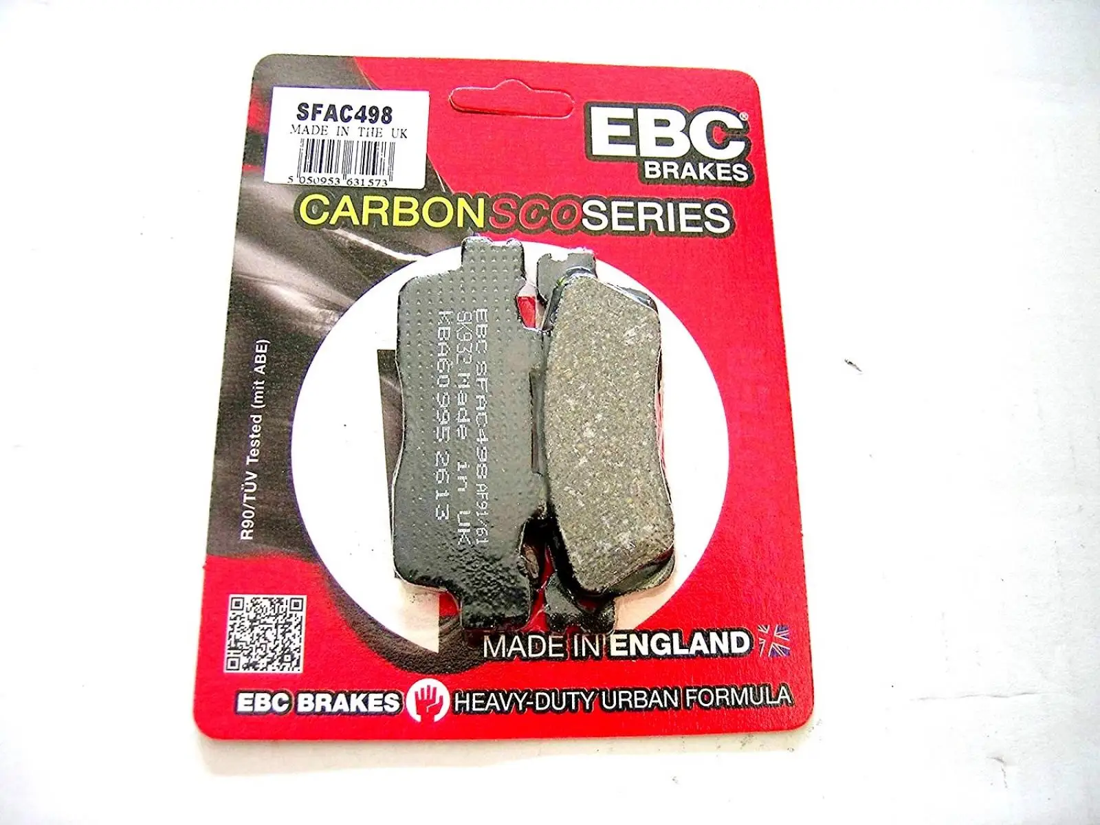 Ebc Sfac498 2014-2020 Kawasaki J 300 Uyumlu Arka Fren Balatası Karbon Balata Ebc Sfac498 2014-2020 Kawasaki J 300 Uyumlu Arka Fren Balatası Karbon Balata
