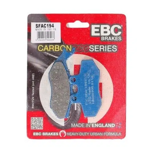 Ebc Sfac194 2003-2009 Vespa GT 200 Uyumlu Ön Fren Balatası (Grimeca Caliper) Karbon Balata