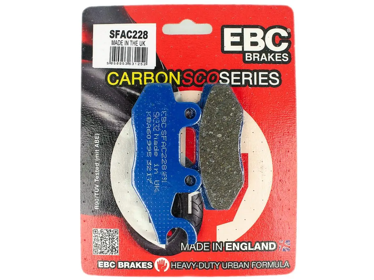Ebc Sfac228 2007-2012 Peugeot Satelis 250 Uyumlu Ön Fren Balatası (Nissin Kaliper) Karbon Balata Ebc Sfac228 2007-2012 Peugeot Satelis 250 Uyumlu Ön Fren Balatası (Nissin Kaliper) Karbon Balata