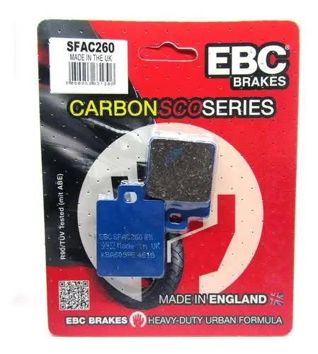 Ebc Sfac260 2010-2012 Peugeot Tweet 151 Uyumlu Arka Fren Balatası Karbon Balata Ebc Sfac260 2010-2012 Peugeot Tweet 151 Uyumlu Arka Fren Balatası Karbon Balata