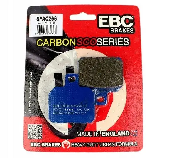 Ebc Sfac266 2014-2015 Peugeot Speedfight 4 (125cc) Uyumlu Arka Fren Balatası Karbon Balata Ebc Sfac266 2014-2015 Peugeot Speedfight 4 (125cc) Uyumlu Arka Fren Balatası Karbon Balata