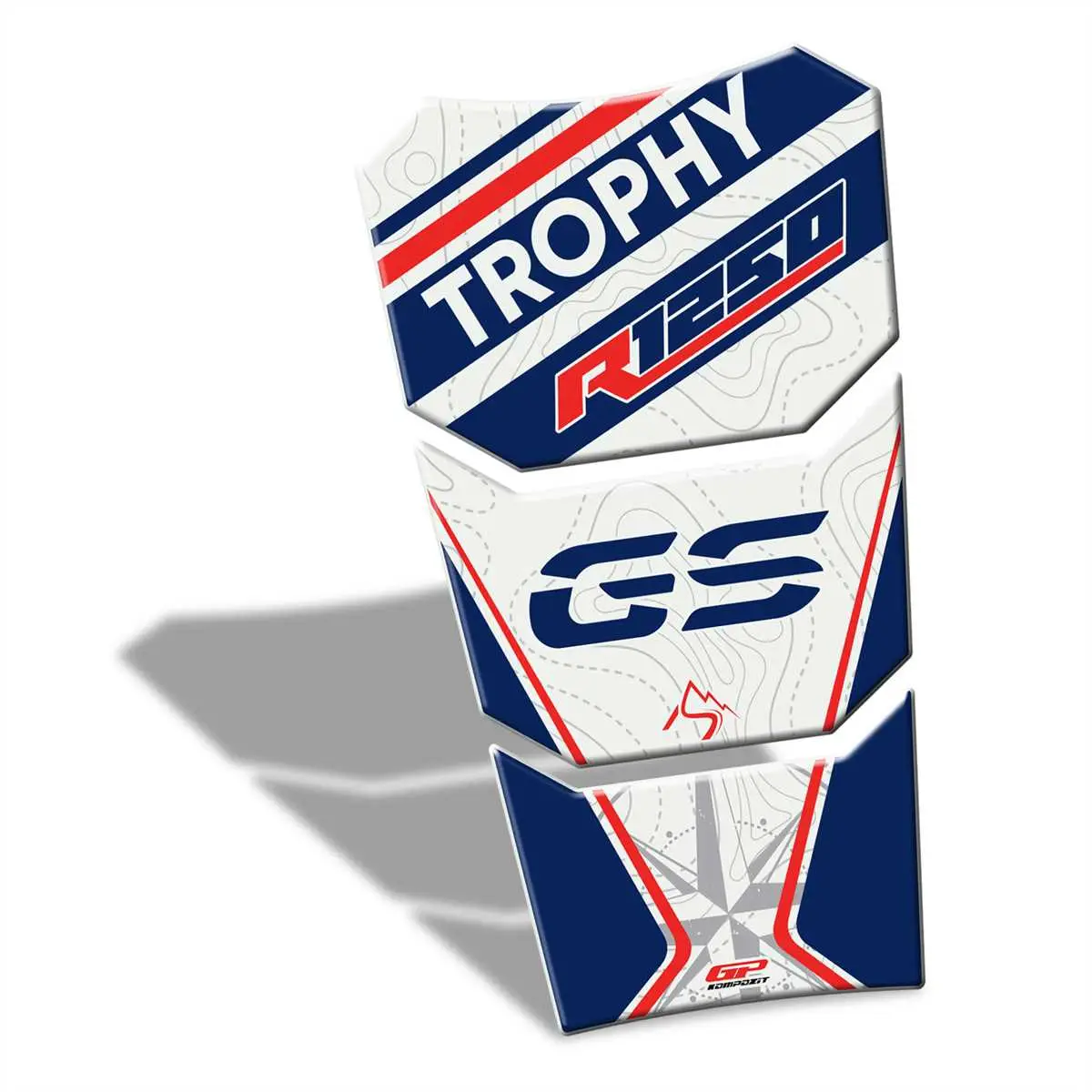 GP Kompozit BMW R 1250 GS / ADV 2018-2024 Uyumlu Tank Pad Trophy GP Kompozit BMW R 1250 GS / ADV 2018-2024 Uyumlu Tank Pad Trophy