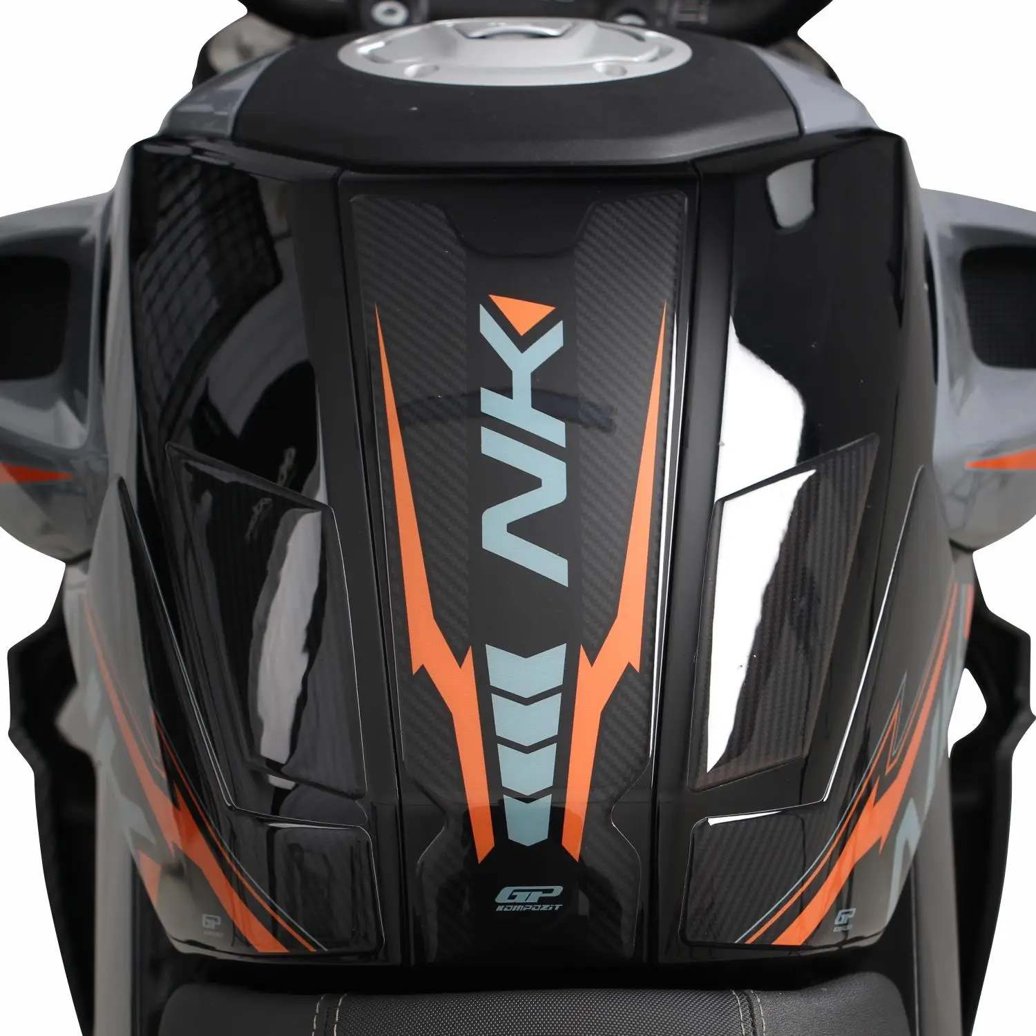 GP Kompozit CF Moto 250 NK 2023-2024 Uyumlu Tank Pad Seti Turuncu GP Kompozit CF Moto 250 NK 2023-2024 Uyumlu Tank Pad Seti Turuncu