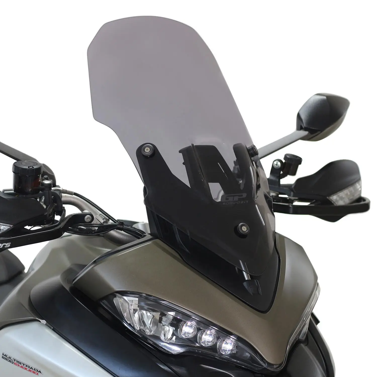 GP Kompozit Ducati Multistrada 950 S 2018-2023 Uyumlu Ön Cam Füme GP Kompozit Ducati Multistrada 950 S 2018-2023 Uyumlu Ön Cam Füme