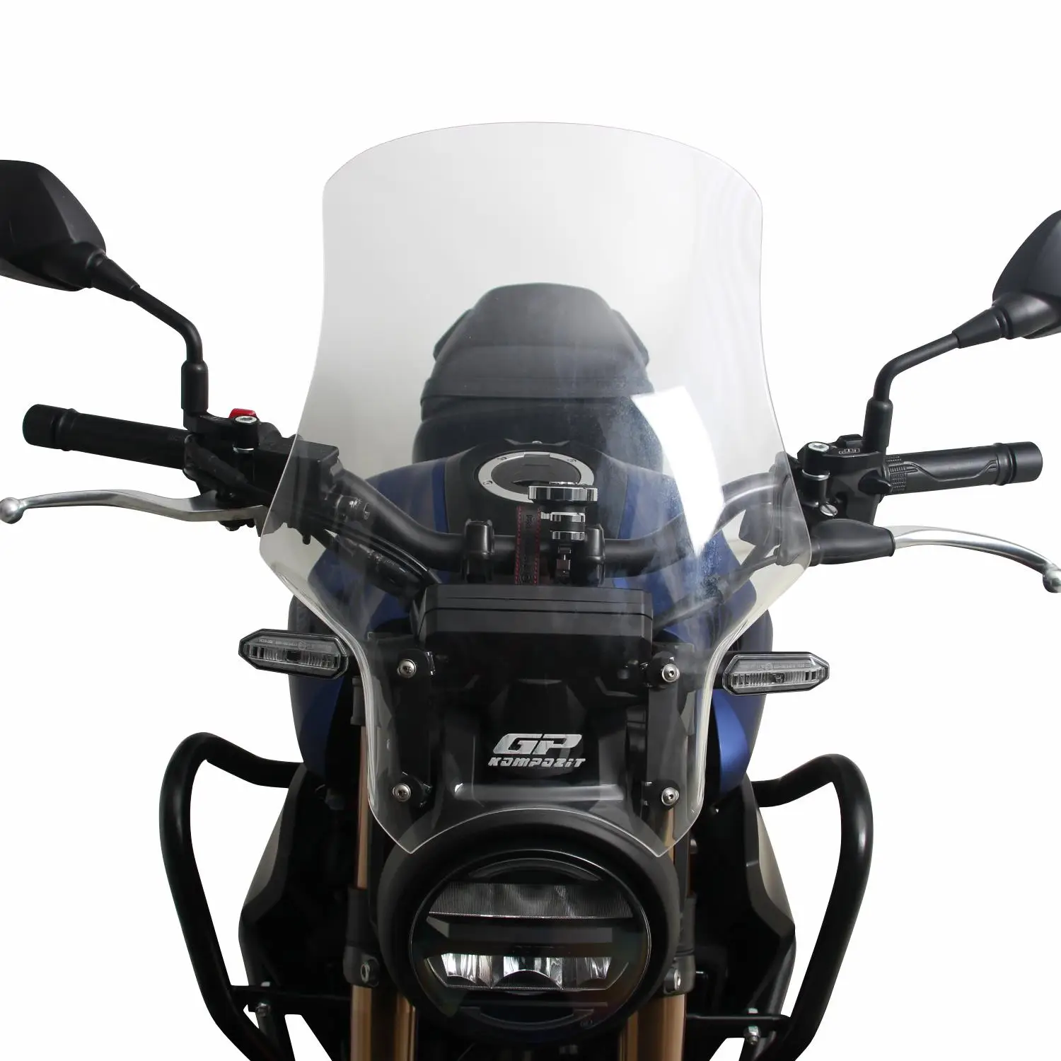 GP Kompozit Honda CB125R / CB250R 2018-2024 Uyumlu Tur Camı Füme GP Kompozit Honda CB125R / CB250R 2018-2024 Uyumlu Tur Camı Füme