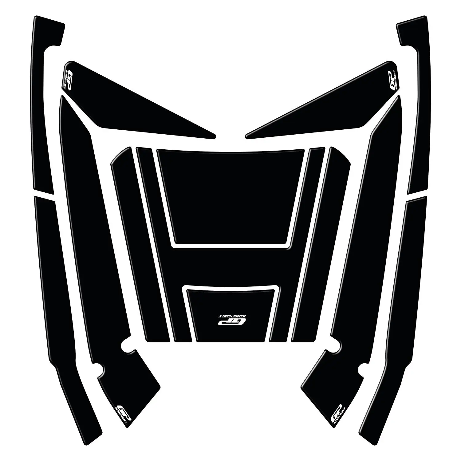 GP Kompozit Honda Forza 250 2018-2025 Uyumlu Çanta Pad Seti Siyah GP Kompozit Honda Forza 250 2018-2025 Uyumlu Çanta Pad Seti Siyah