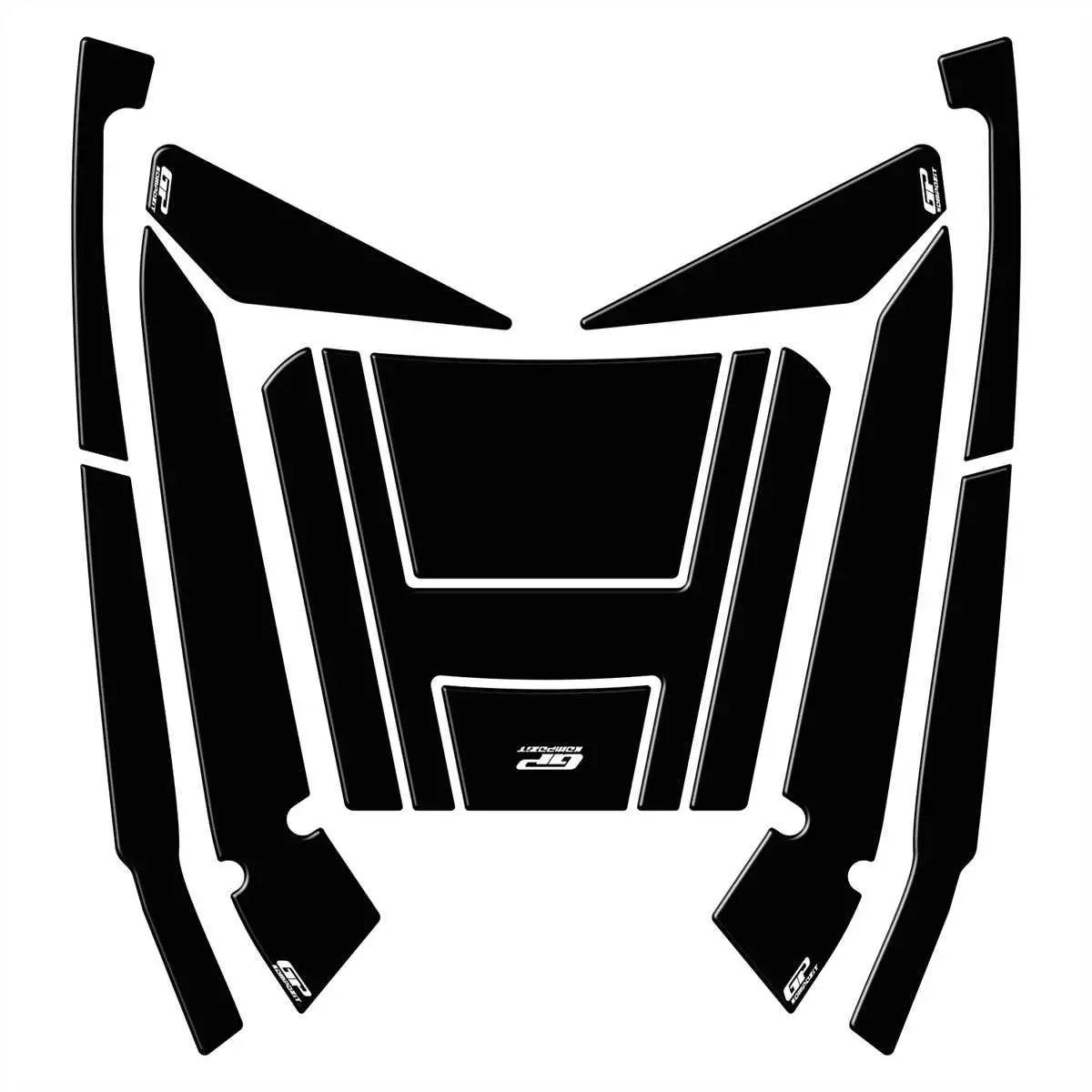 GP Kompozit Honda Forza 250 2018-2025 Uyumlu Çanta Pad Seti Siyah GP Kompozit Honda Forza 250 2018-2025 Uyumlu Çanta Pad Seti Siyah