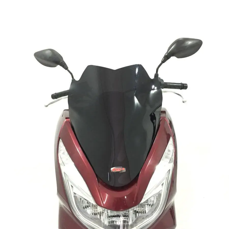 GP Kompozit Honda PCX 125 / 150 2014-2017 Uyumlu Spor Ön Cam Siyah GP Kompozit Honda PCX 125 / 150 2014-2017 Uyumlu Spor Ön Cam Siyah