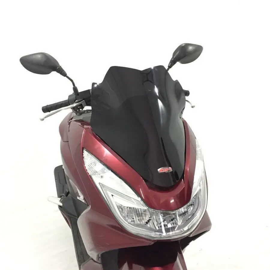 GP Kompozit Honda PCX 125 / 150 2014-2017 Uyumlu Spor Ön Cam Siyah GP Kompozit Honda PCX 125 / 150 2014-2017 Uyumlu Spor Ön Cam Siyah