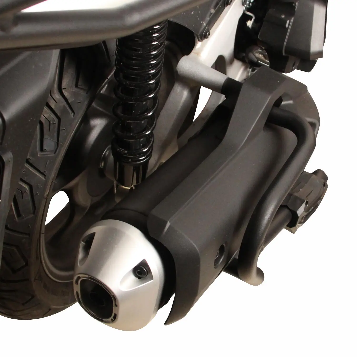 GP Kompozit Honda PCX 125 2021-2025 Uyumlu Egzoz Koruma Demiri Siyah GP Kompozit Honda PCX 125 2021-2025 Uyumlu Egzoz Koruma Demiri Siyah