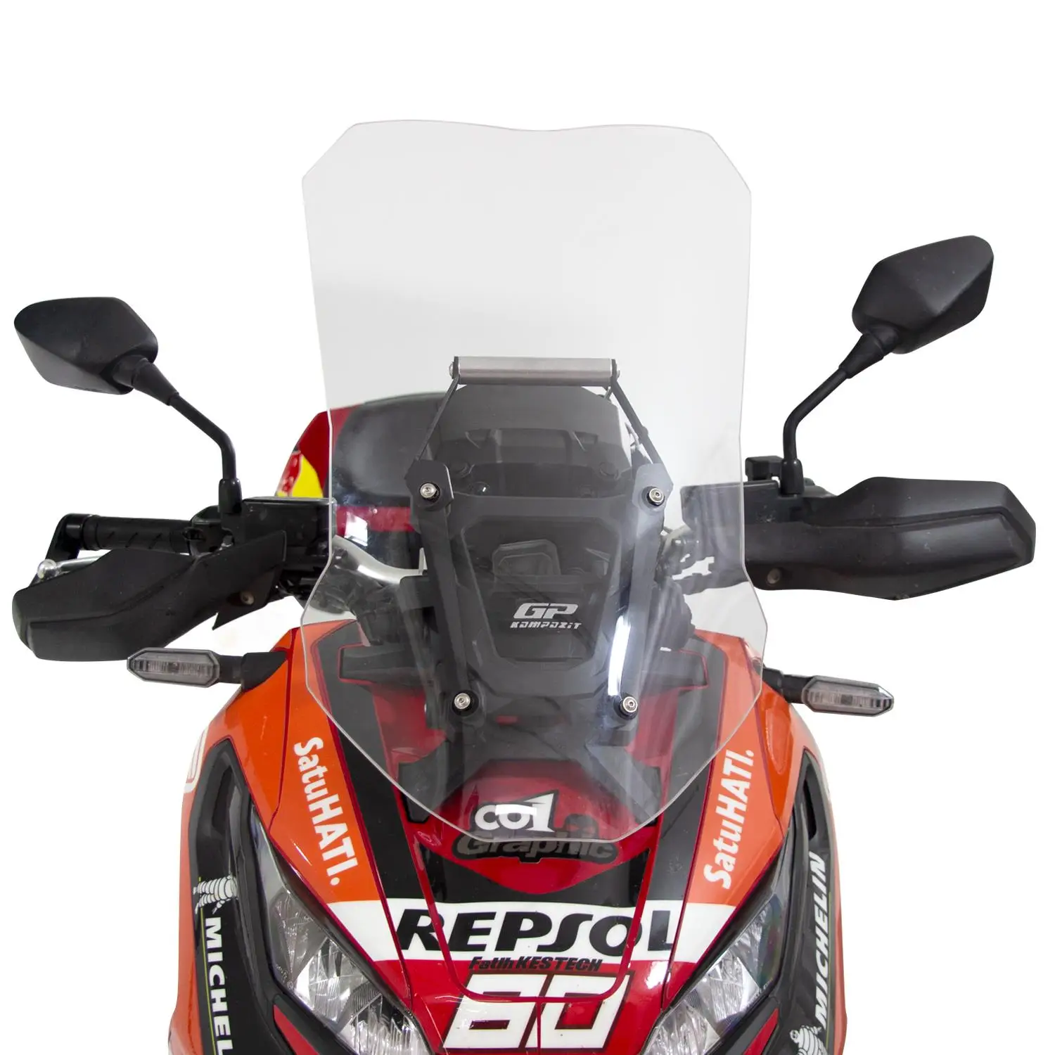 GP Kompozit Honda X-ADV 2017-2020 Uyumlu Ön Cam Şeffaf GP Kompozit Honda X-ADV 2017-2020 Uyumlu Ön Cam Şeffaf