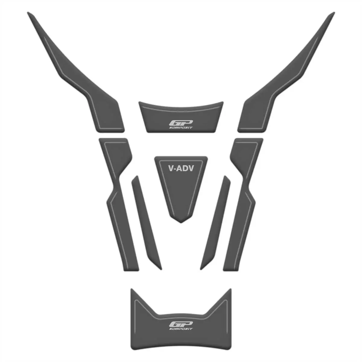GP Kompozit RKS Freccia 150 2022-2024 Uyumlu Tank Pad Gri GP Kompozit RKS Freccia 150 2022-2024 Uyumlu Tank Pad Gri