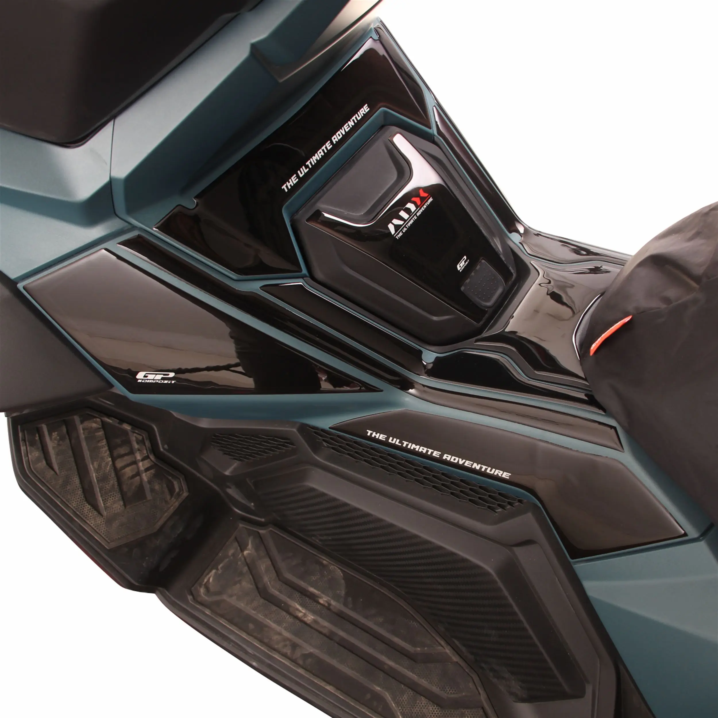 GP Kompozit SYM ADX 125 2023-2024 Uyumlu Tank Pad Seti Siyah GP Kompozit SYM ADX 125 2023-2024 Uyumlu Tank Pad Seti Siyah