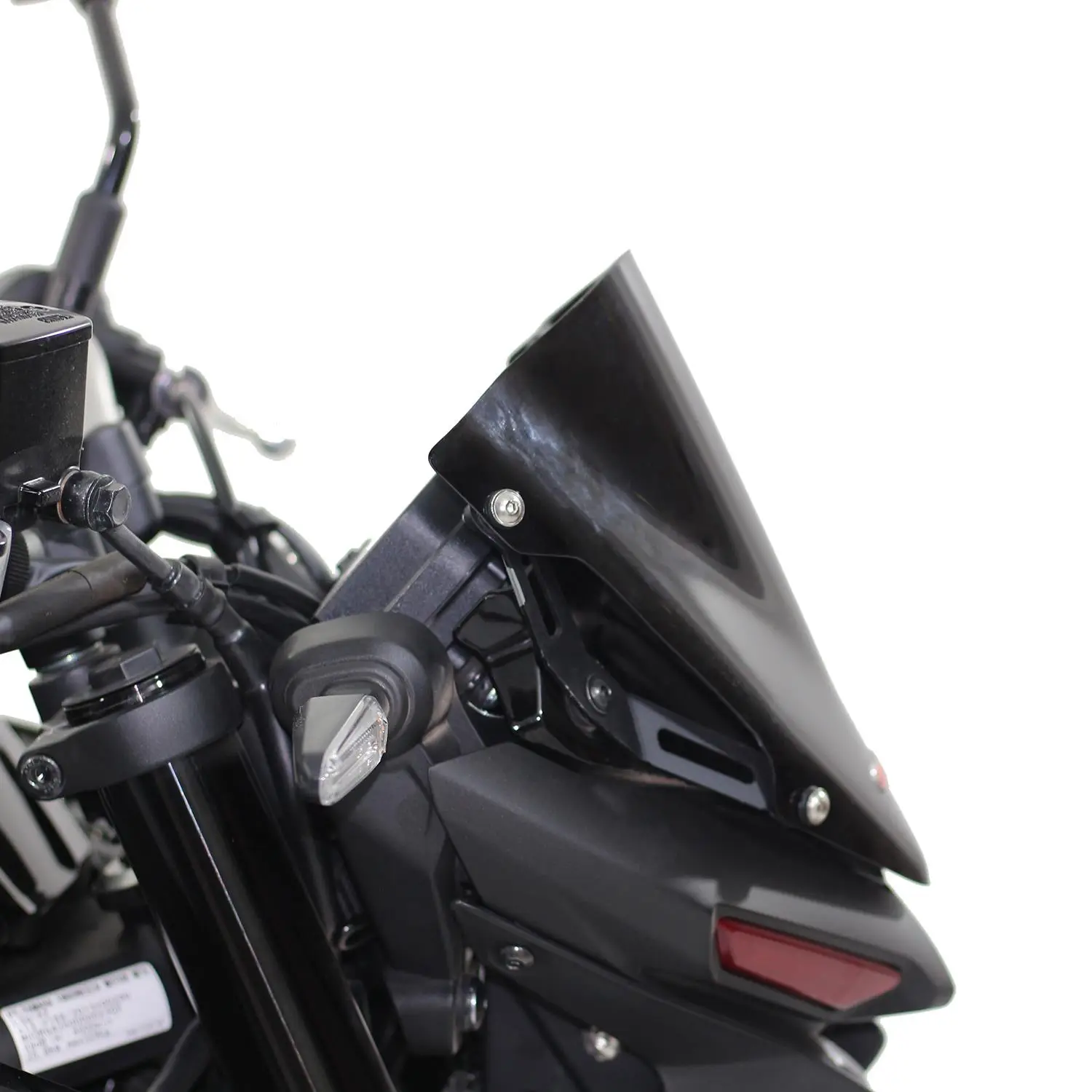 GP Kompozit Yamaha MT-25 2020-2024 Uyumlu Spor Cam Siyah GP Kompozit Yamaha MT-25 2020-2024 Uyumlu Spor Cam Siyah