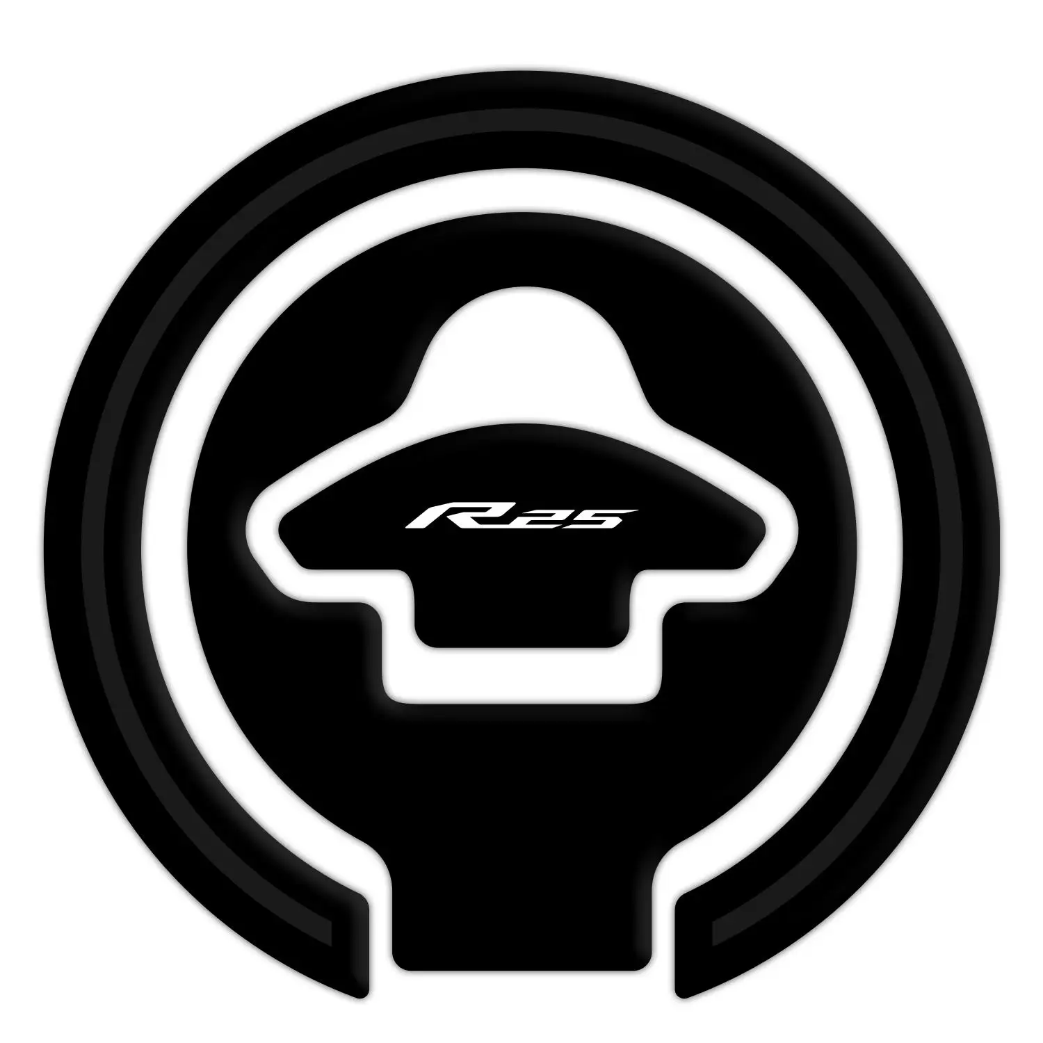 GP Kompozit Yamaha R25 2015-2018 Uyumlu Tank Pad Seti Siyah GP Kompozit Yamaha R25 2015-2018 Uyumlu Tank Pad Seti Siyah