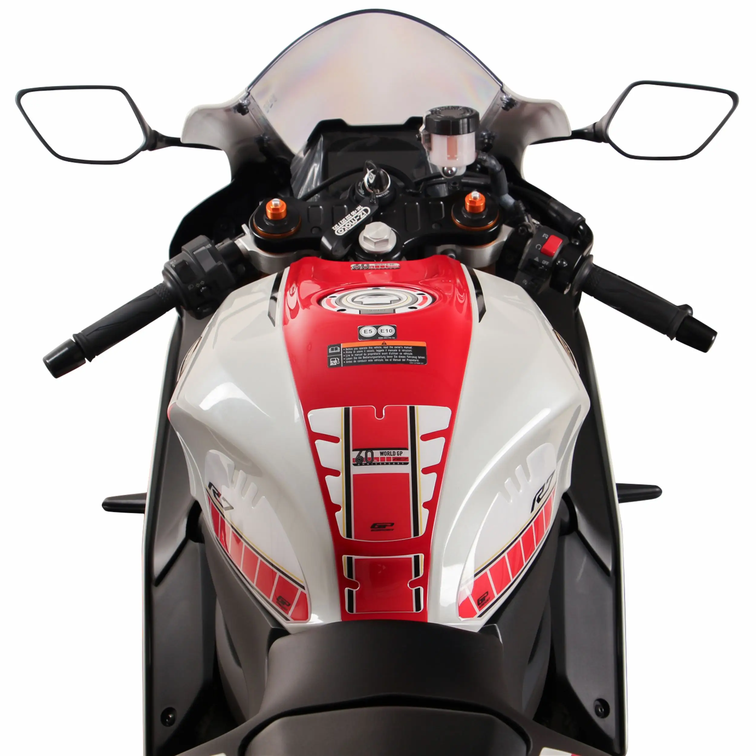 GP Kompozit Yamaha R7 2021–2024 Uyumlu Tank Pad Seti 60.Yıl GP Kompozit Yamaha R7 2021–2024 Uyumlu Tank Pad Seti 60.Yıl