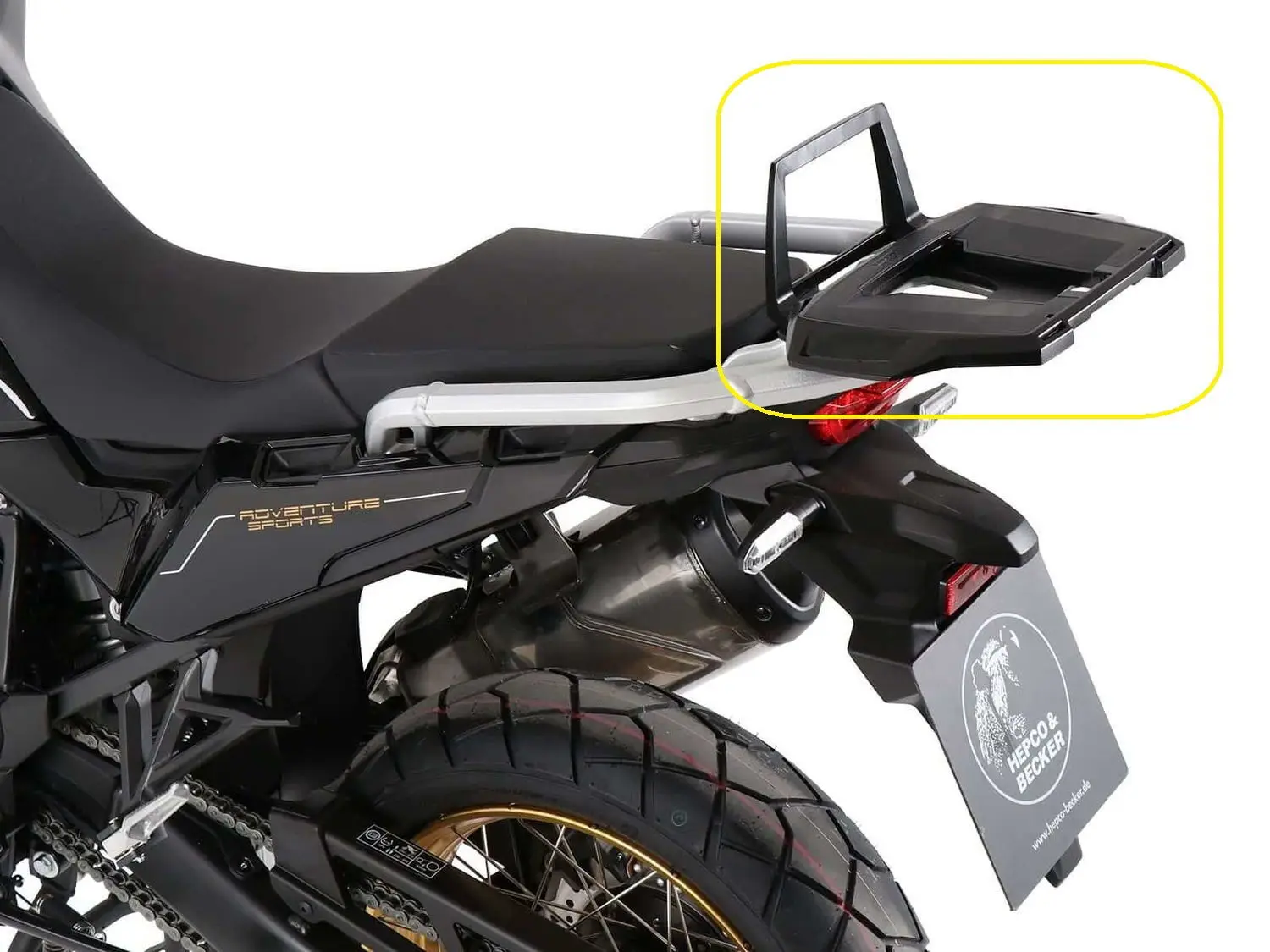 Hepco Becker Honda CRF1100 l Arka Çanta Demiri 2020-2023 /6629522 01 01 Hepco Becker Honda CRF1100 l Arka Çanta Demiri 2020-2023 /6629522 01 01