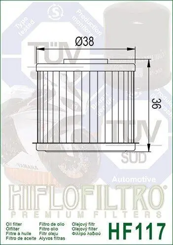 Hiflo Hf117 2016-2019 Honda CRF1000L Africa Twin Adventure Sports DCT Uyumlu Şanzıman Yağ Filtresi Hiflo Hf117 2016-2019 Honda CRF1000L Africa Twin Adventure Sports DCT Uyumlu Şanzıman Yağ Filtresi